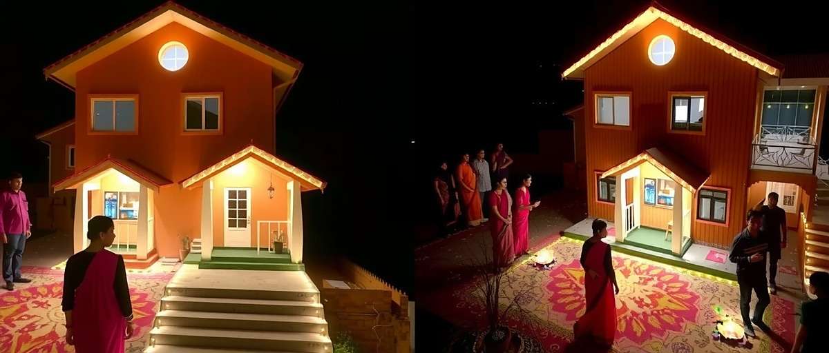 Punjagutta Pioneers - Diwali Festival Event Punjagutta Pioneers Diwali event showing decorated virtual homes with diyas and rangoli